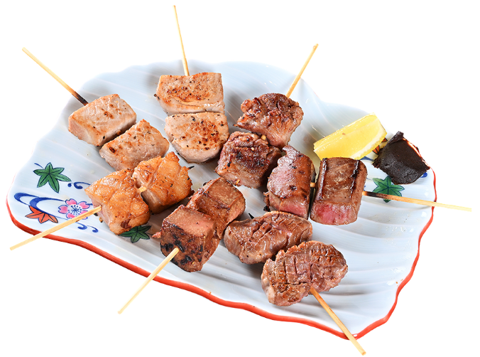 焼き豚串